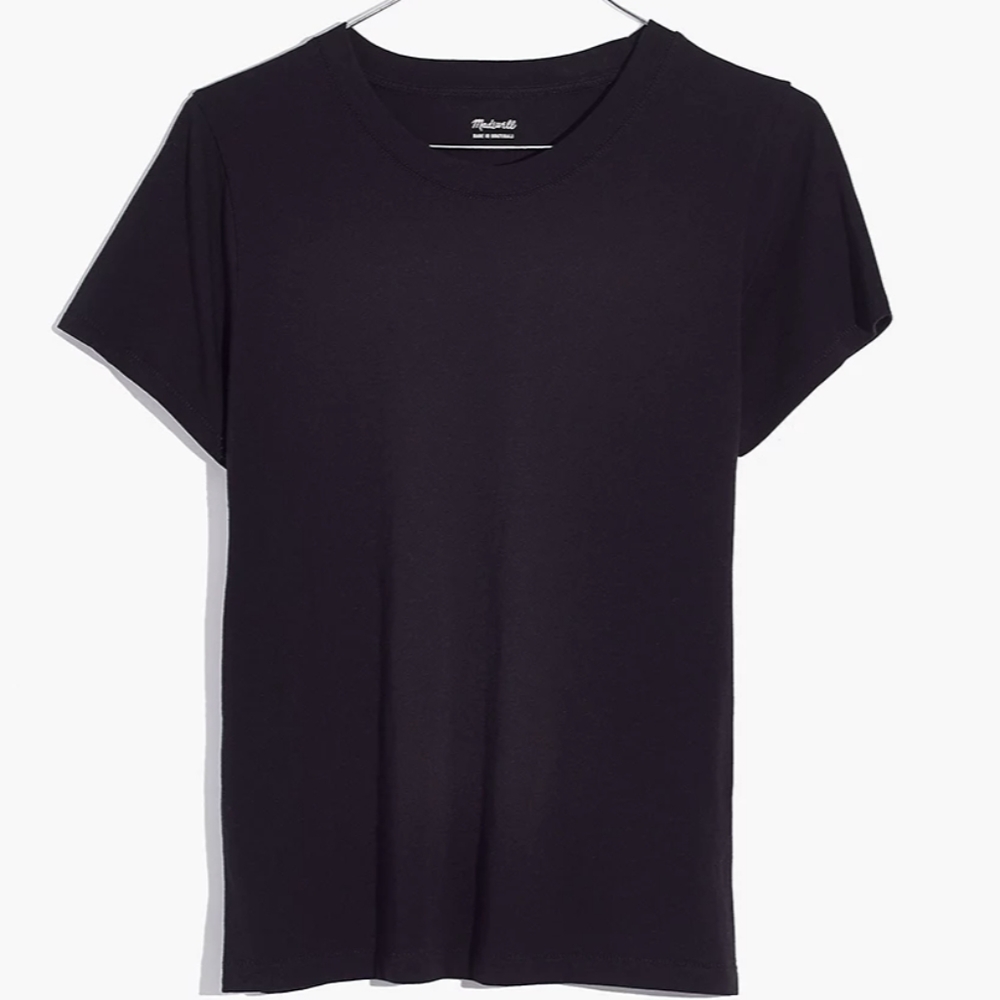 Madewell black t shirt medium